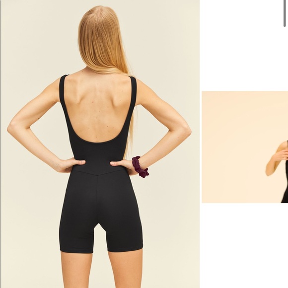 Girlfriend Collective bike unitard - Picture 2 of 3